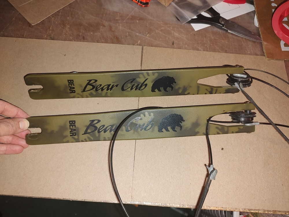 Bear Cub Compound Bow Limbs, Cams, Parts