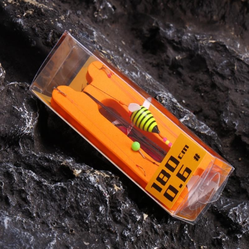 Fishing Float and Tackle Set for Small Fish with Easy Depth Adjustment Feature