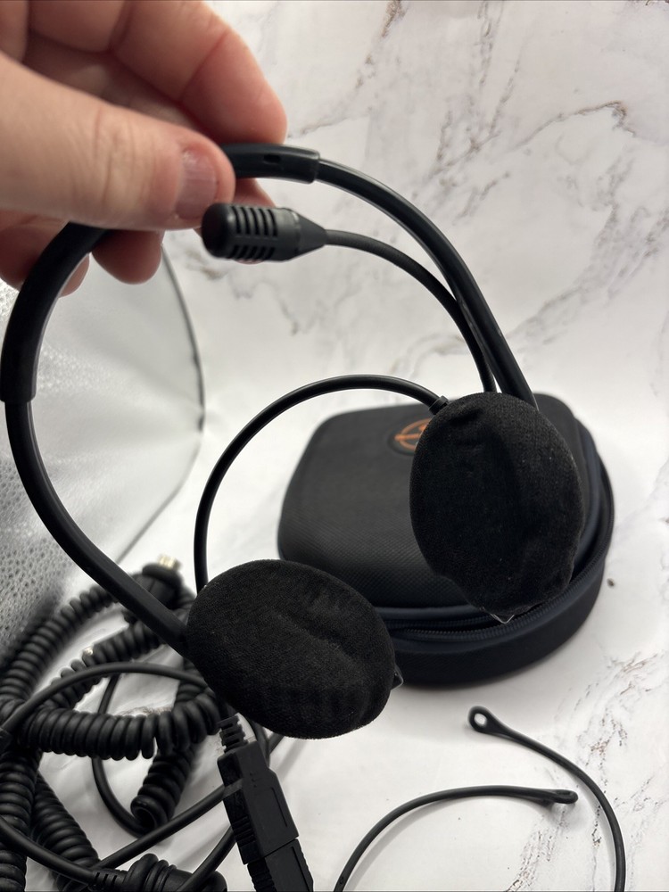 Harley Davidson J05474 helmet headset w/ case