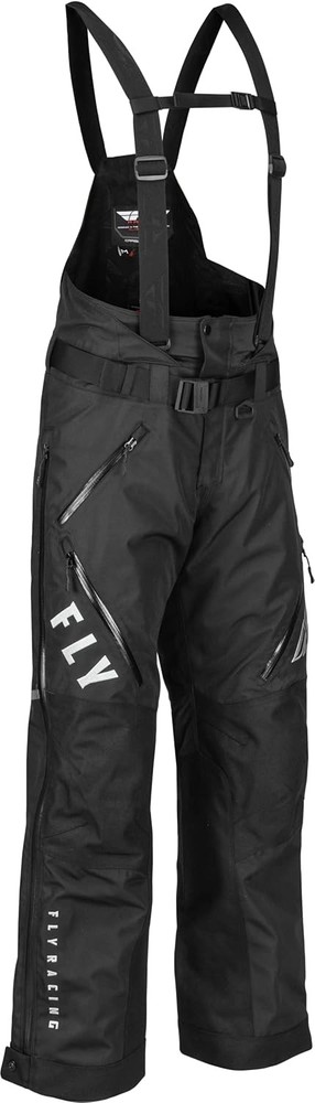Fly Racing Carbon Bib (Black/Black, Large)
