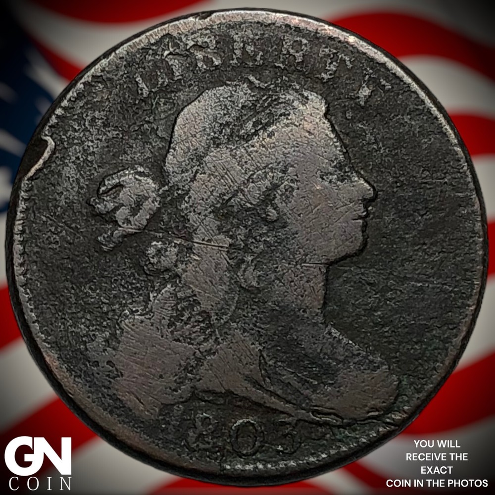 1803 Draped Bust Large Cent M7195