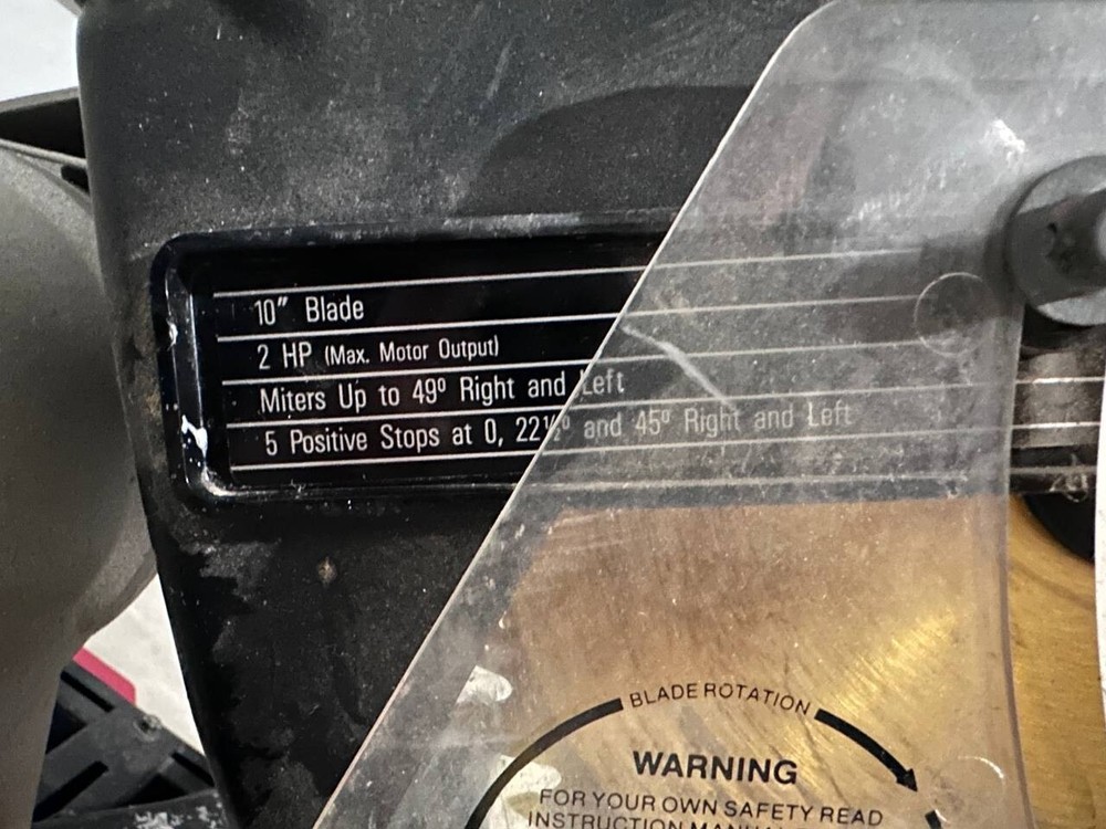 Black & Decker Professional Power Miter Saw