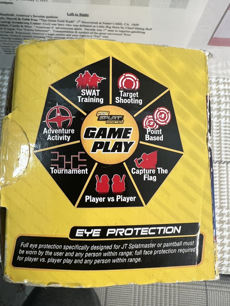 JT Splat master Optix