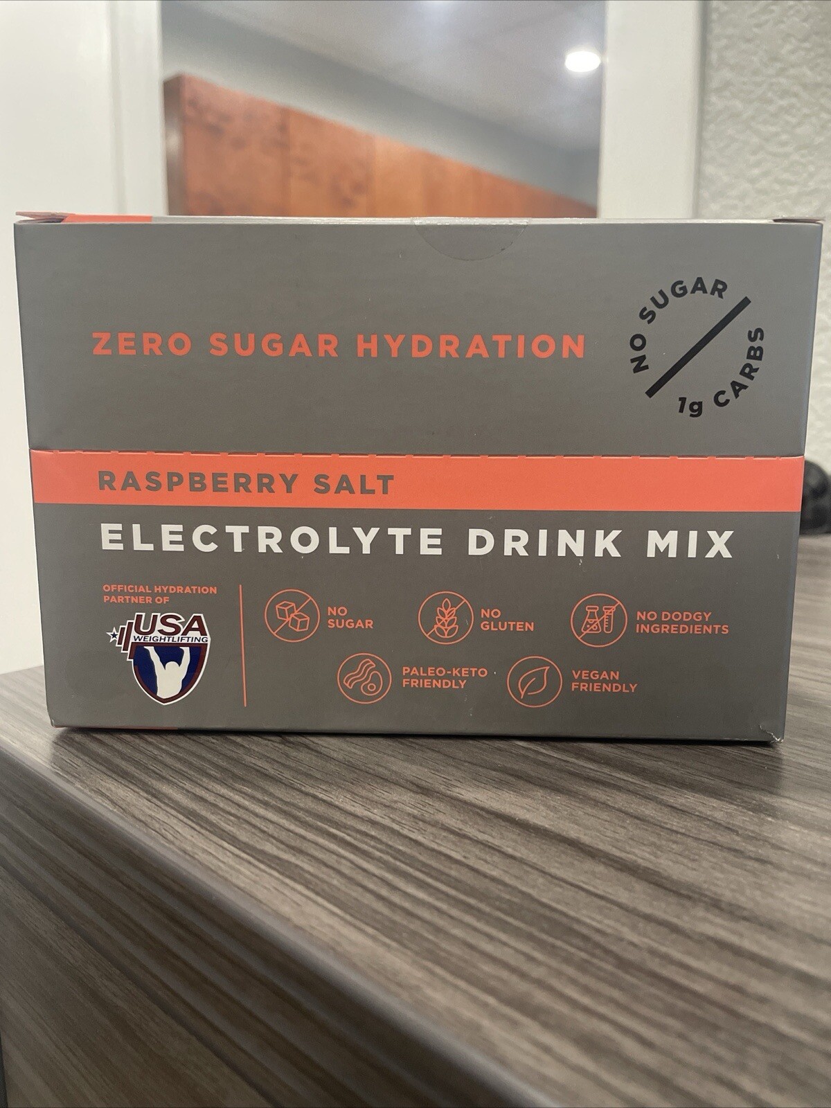 LMNT Electrolyte Drink Mix | Raspberry Salt | 30 Count - PACKETS ONLY