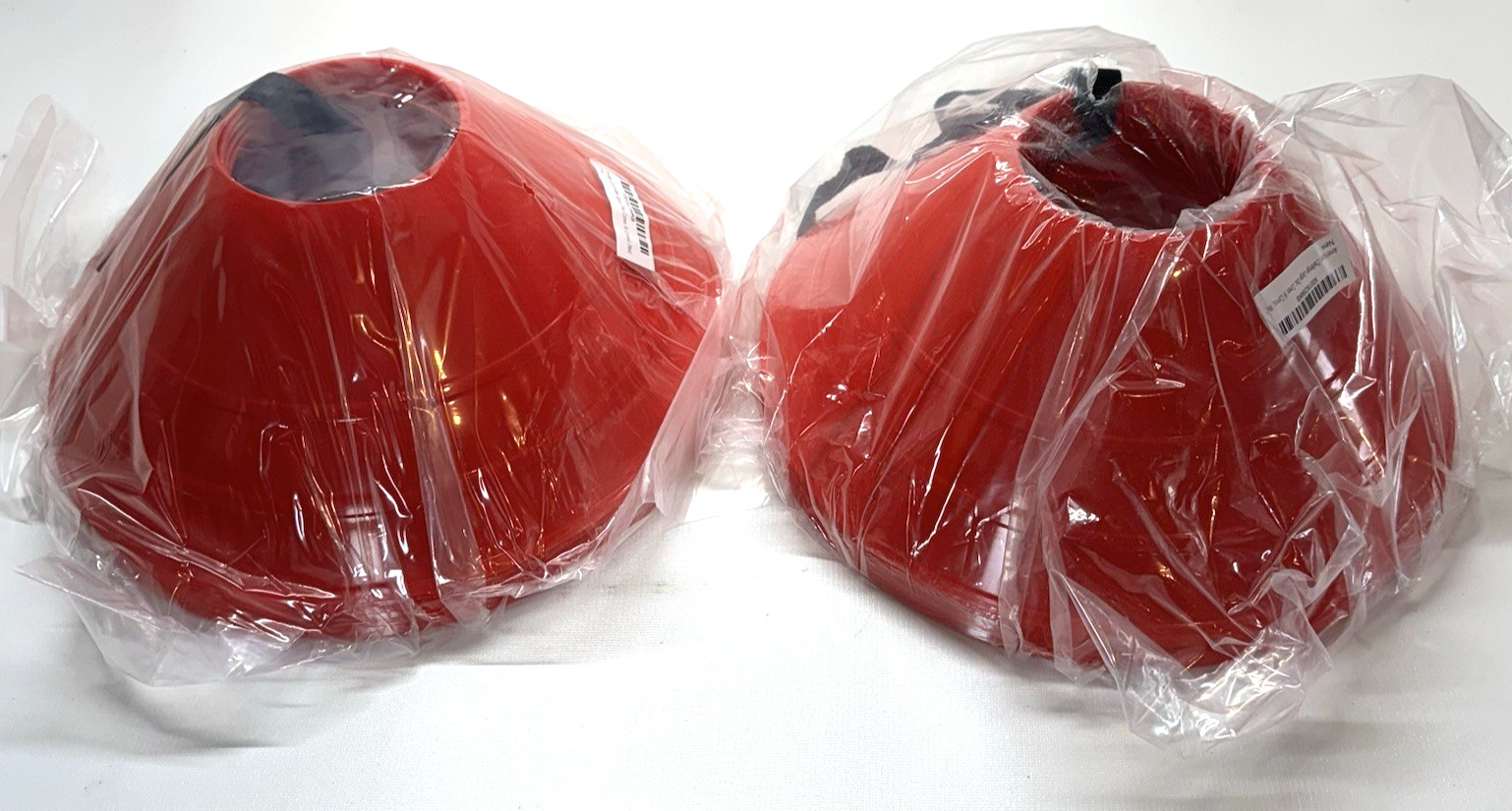*12PCS* American Challenge Large Disc Cones with Carry Strap, Red