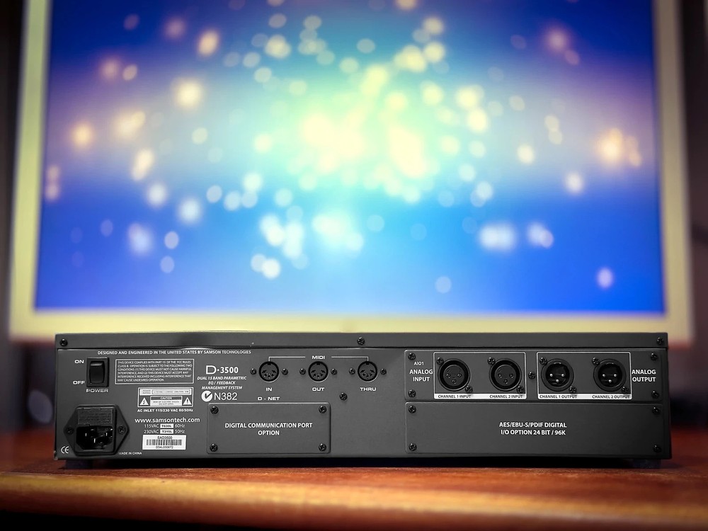 SAMSON D-3500 🌈RaRe🌈 Original Box Parametric Equalizer