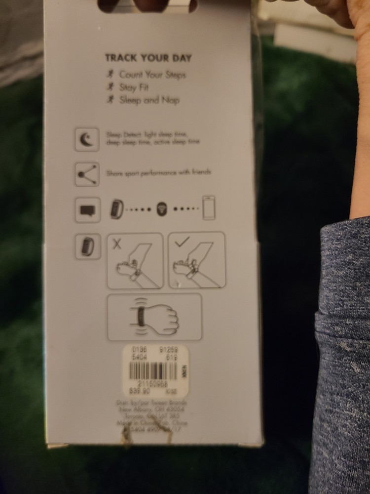 Justice Active Girls Watch Activity Tracker