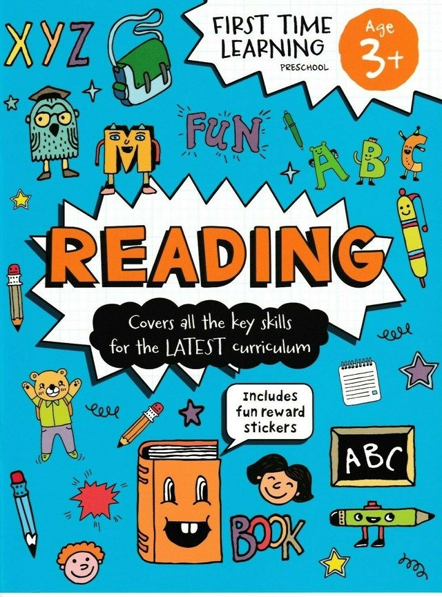 First Time Learning: Age 3+ Reading
