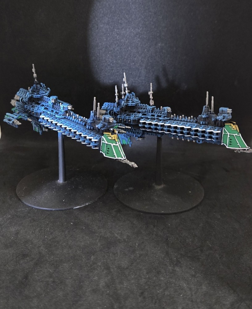 Painted Battlefleet Gothic Complete Imperial Army Fleet OOP Games Workshop