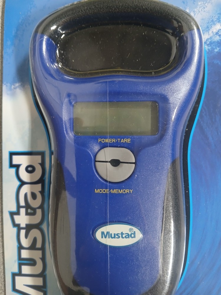 MUSTAD PRECISION DIGITAL SCALE 50LB Water Resistant. Nice!