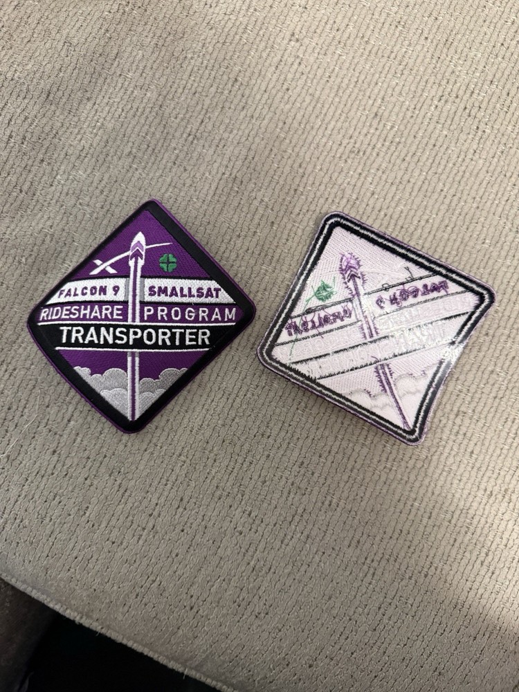 Authentic Employee Only SpaceX Mission Patch Transporter
