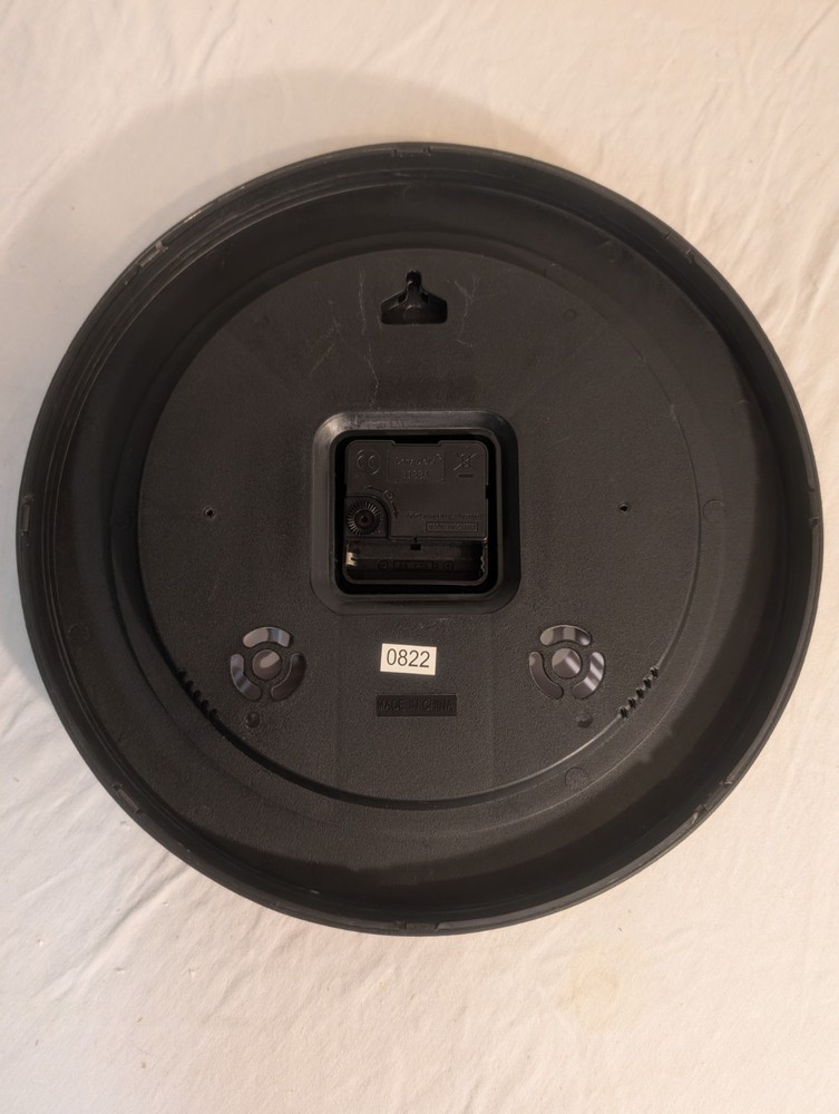 Butterfly Clock Works Perfectly 12"