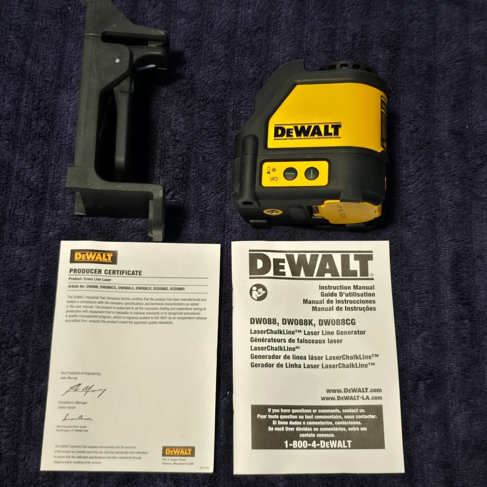 dewalt DW088CG laser