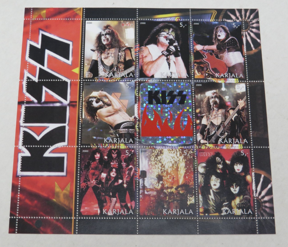 KISS KARJALA POSTAGE STAMPS SHEET FROM 2000 UNUSED