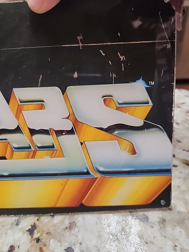 WWF Superstars Arcade Marquee / Technos / Plexiglass