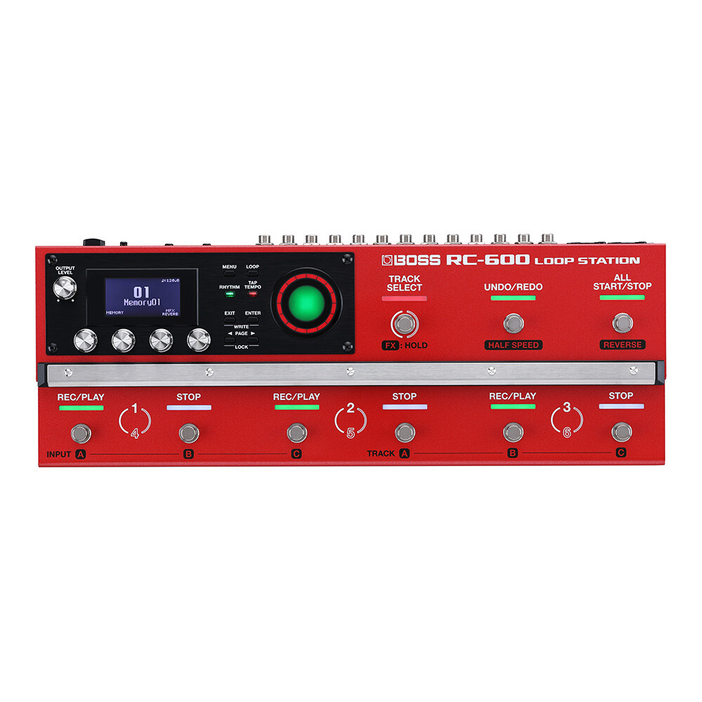 BOSS RC-600 Loop Station Looper Sequencer Electric Guitar Effect Pedal