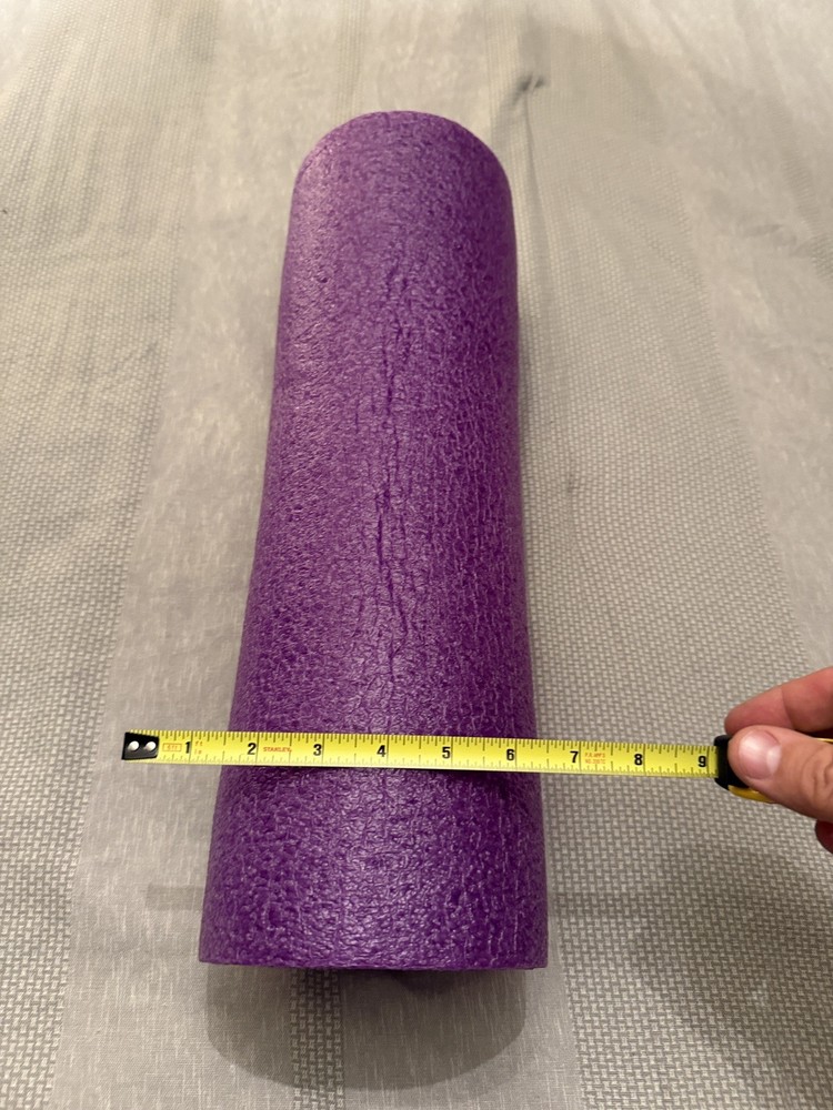 High-Density EPP Round Back Roller Foam, Exercise Foam Roller for Yoga