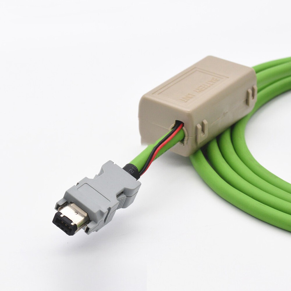 For Yaskawa Servo Motor Encoder Cable with Absolute Battery Box JZSP-CSP12-E