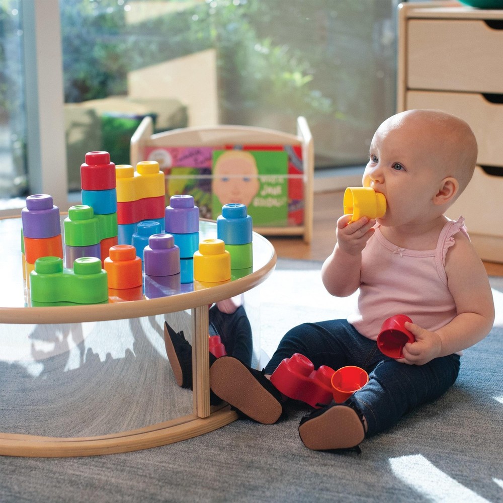 Quercetti Soft Stack Baby Bricks - 28 Pieces