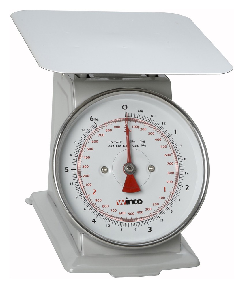 6Lbs Receiving Scale, 6.5" Dial (2 Each)
