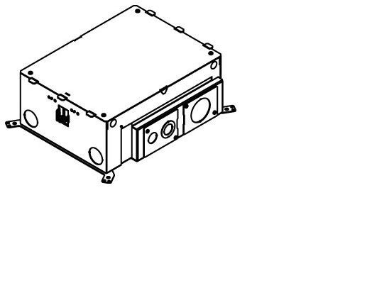 Wiremold EFB8S 8G Floor Box