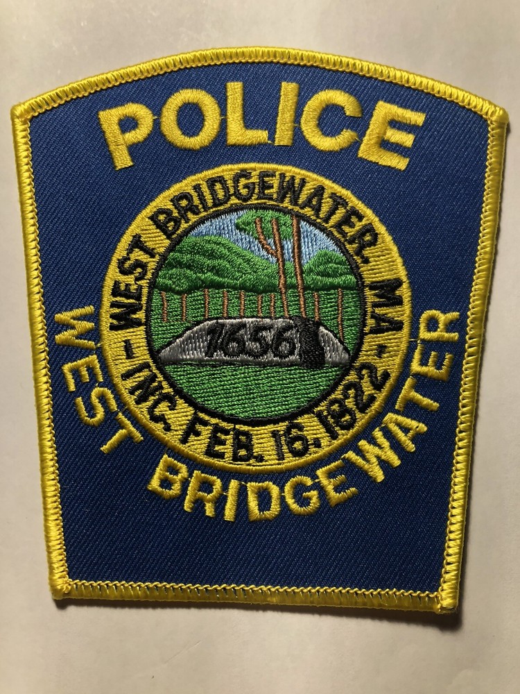 West Bridgewater Massachusetts Police Patch