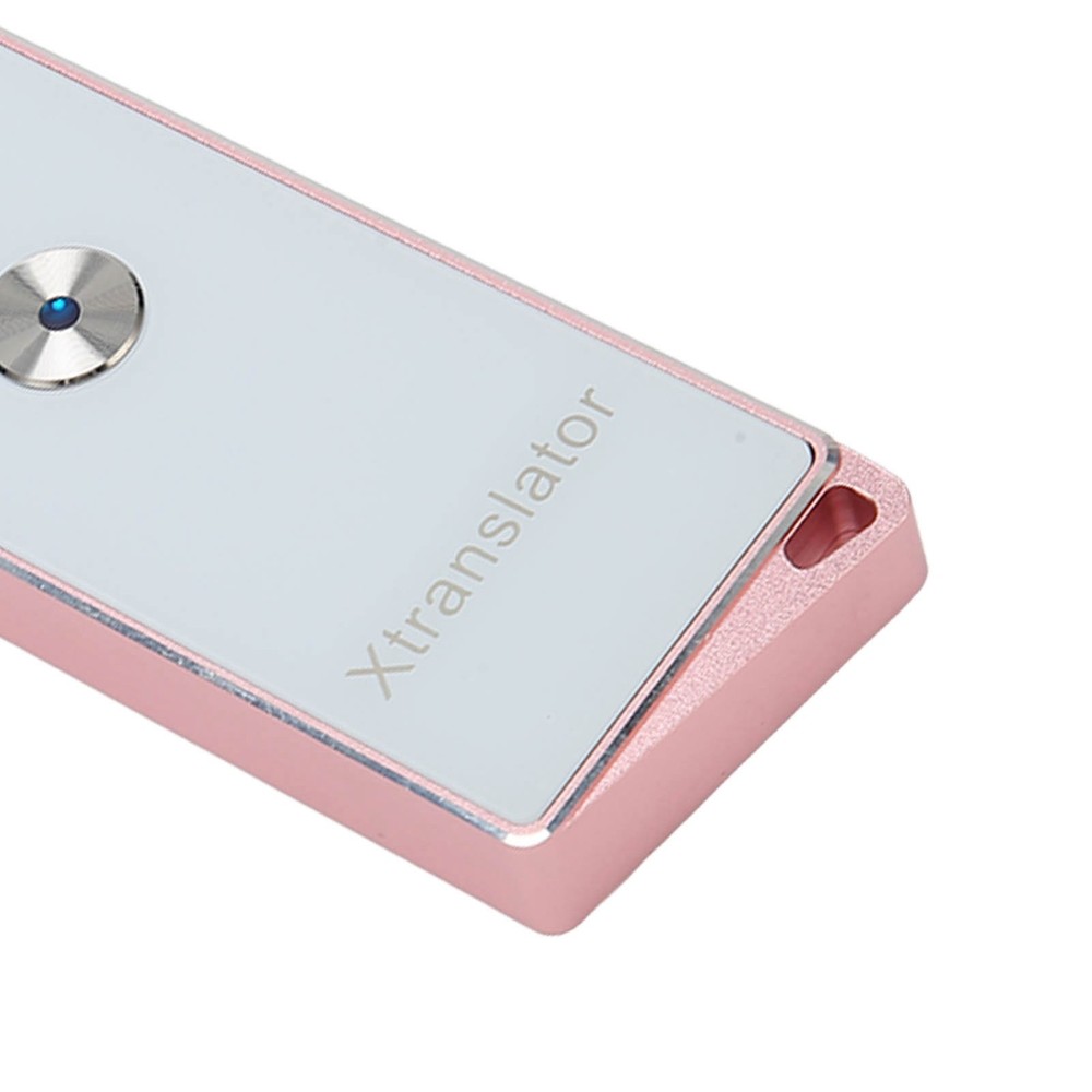 Multi Language Portable Smart Voice Translator Aluminum Alloy Shell Wireless