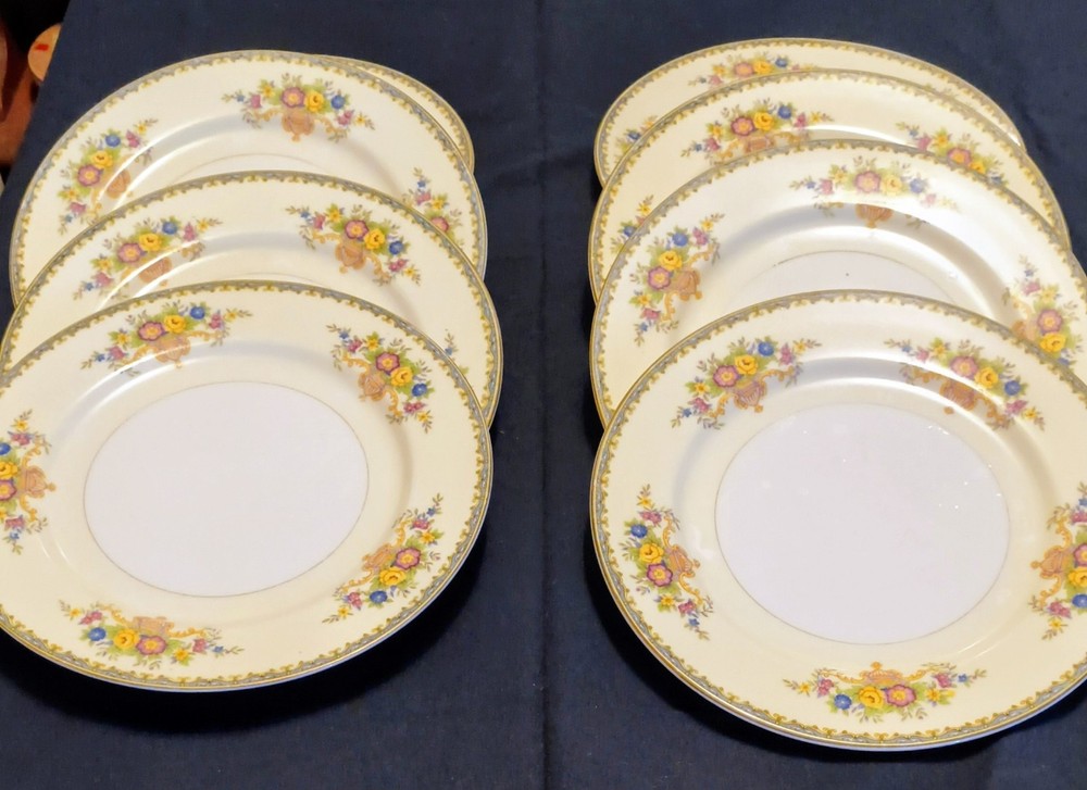 Kikusui Fine China Dinner Plates 10"