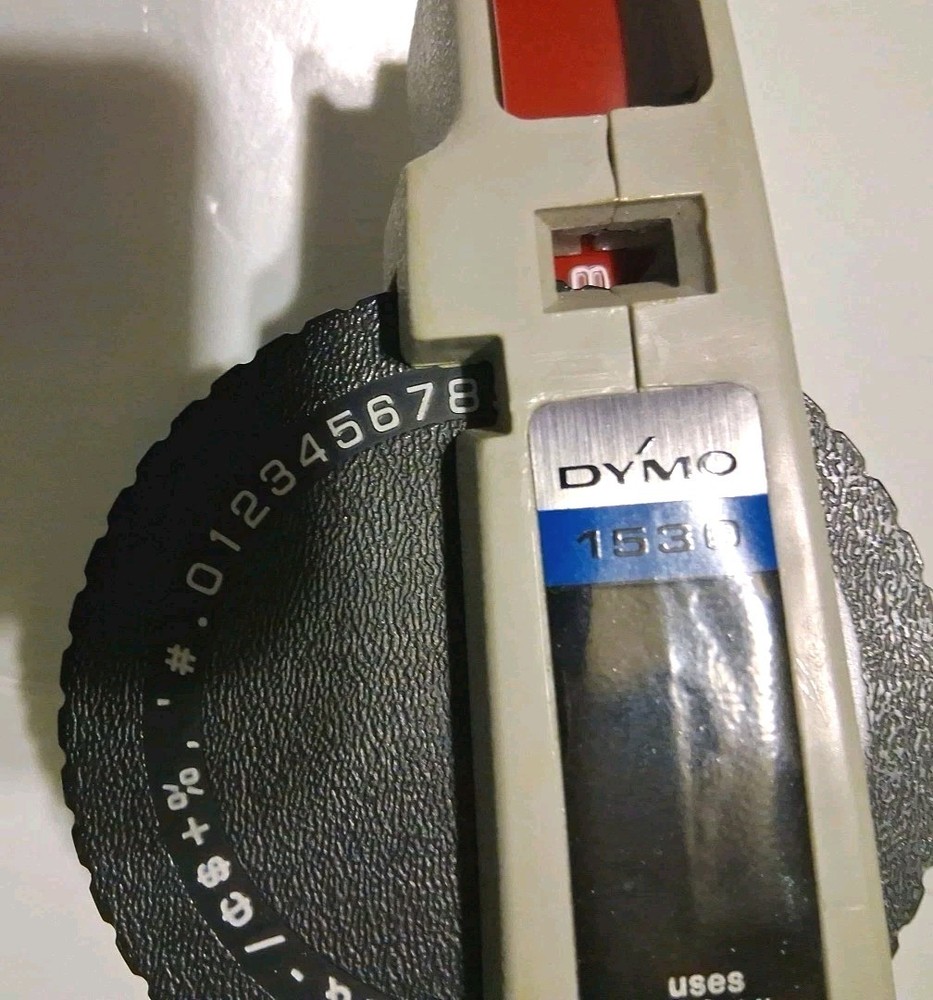 Dymo 1530 Label Maker. Vintage