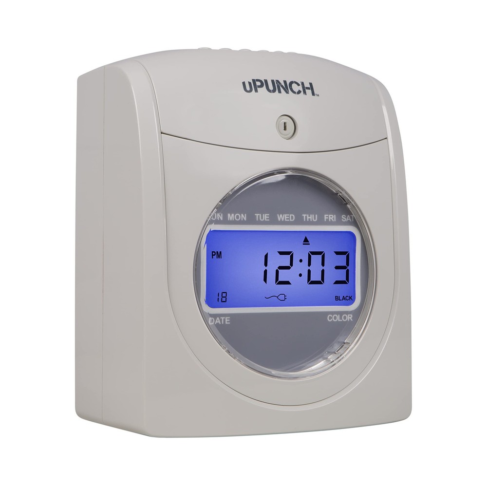 Upunch Hn2500 Calculating Time Clock Bundle For Small Business Auto Align
