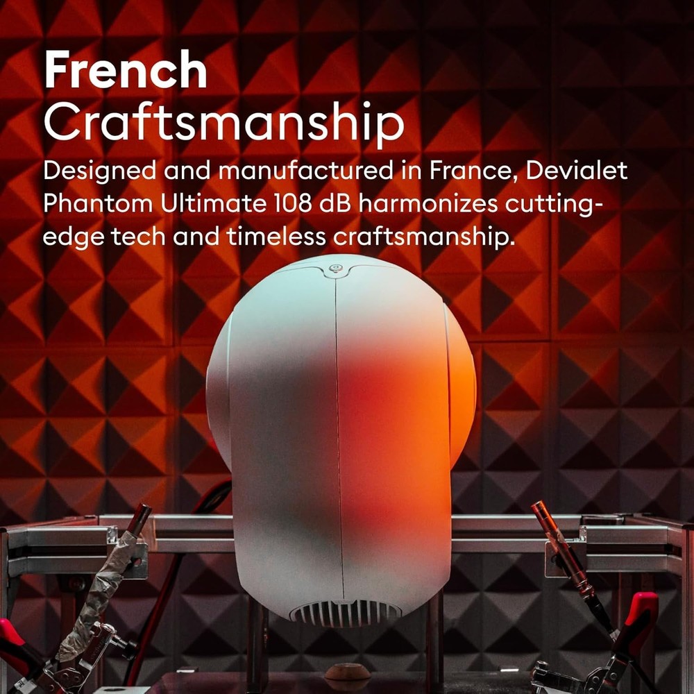 Devialet Phantom I 108dB Wireless Speaker - Matte Black (Deep Forest) - 1100W