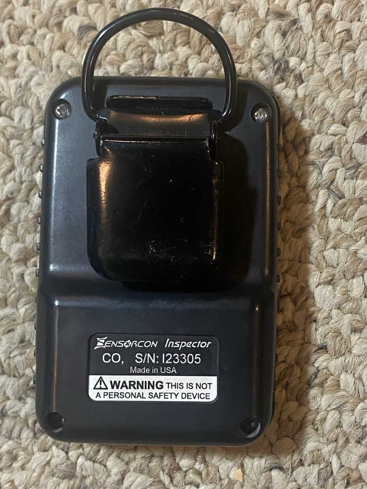 Sensercon Inspector Carbon Monoxide meter With Padded Case