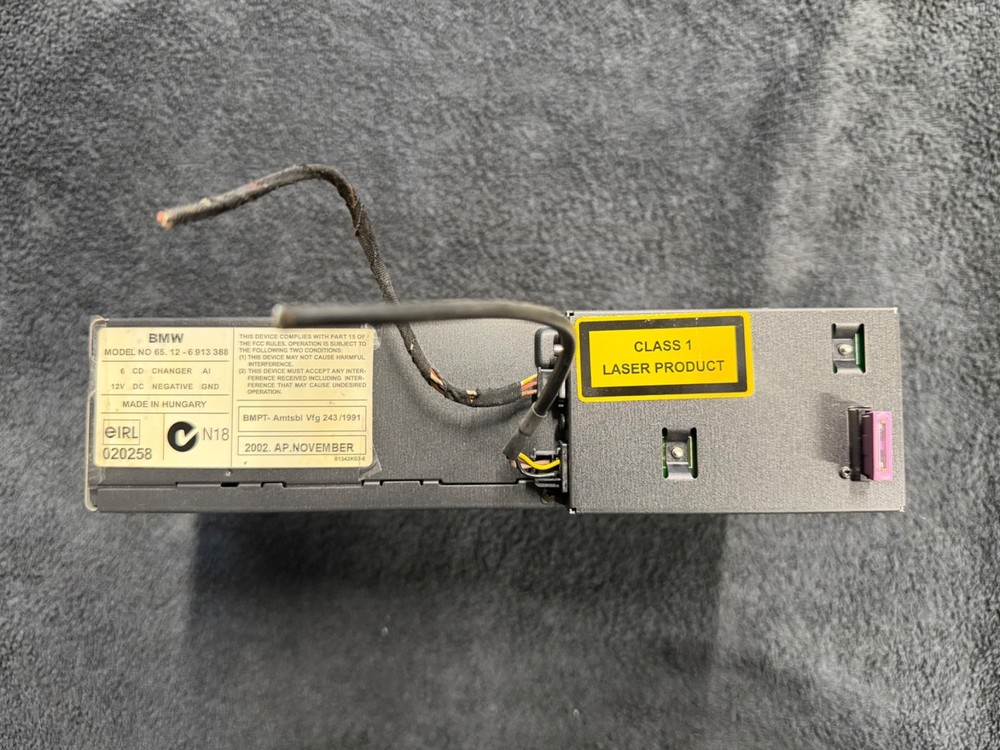 BMW X3 E83 X5 E53 Z4 E85 E86 E46 E39 CD-changer 6 CD AI 6913388