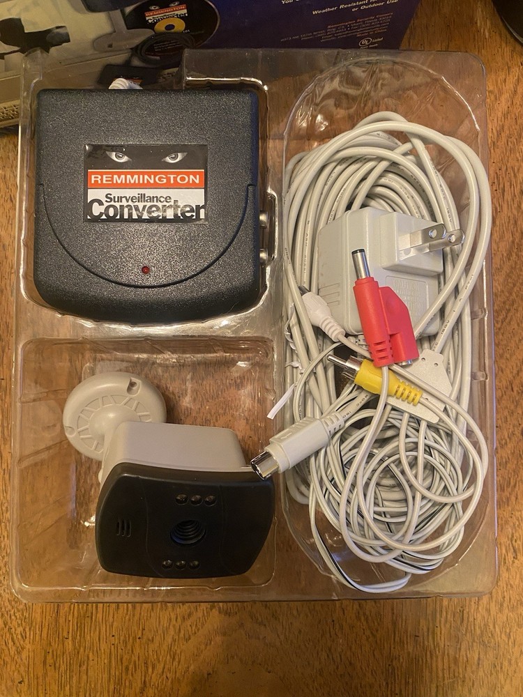 Computer Surveillance Video/Camera Remote Security System BVSS-101 B/White