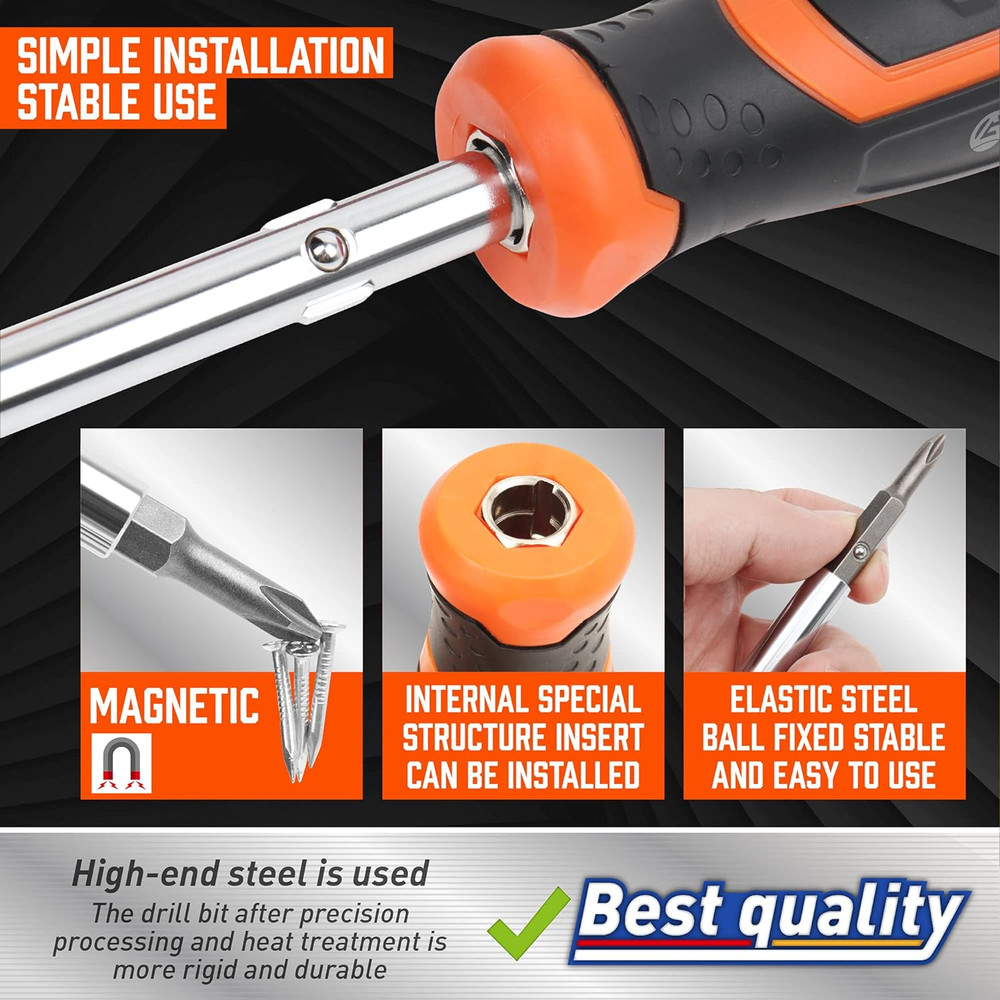 18-In-1 Multi-Bit Screwdriver Set Tool All in One Portable Multi Purpose....