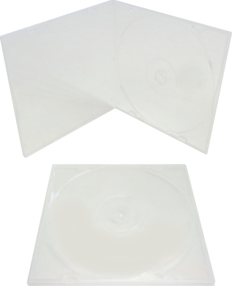 (25) CDBP05CLPR Slim 5mm Clear CD PREMIUM Empty Replacement Cases Boxes Plastic