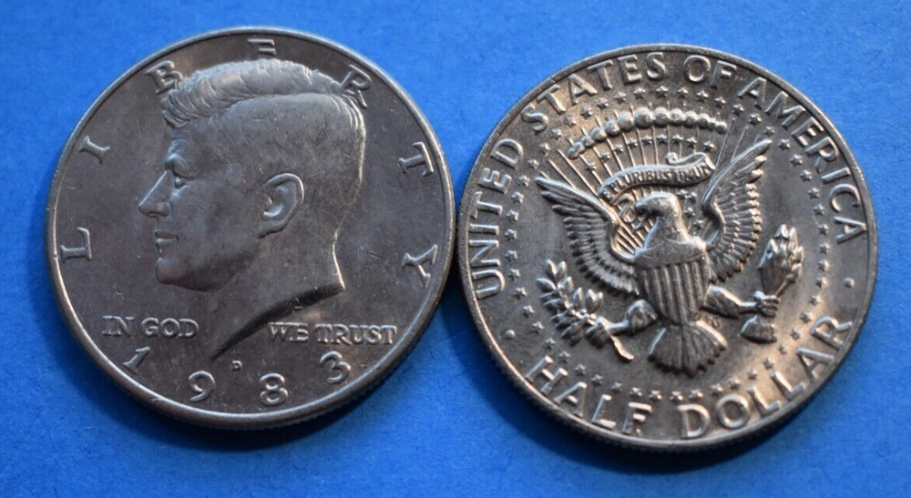 1983 D Kennedy Half Dollar