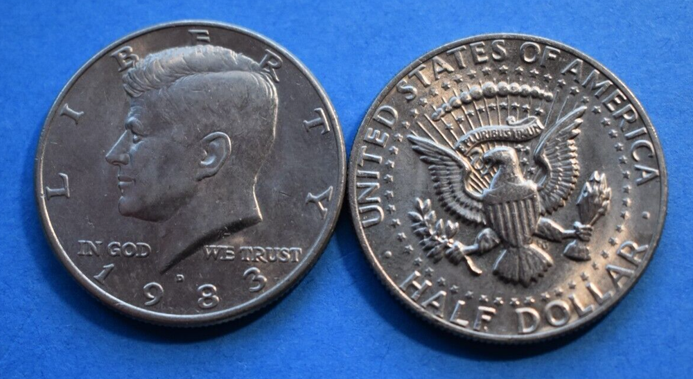 1983 D Kennedy Half Dollar