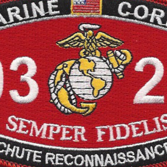 0323 Parachute Reconnaissance Man MOS Patch