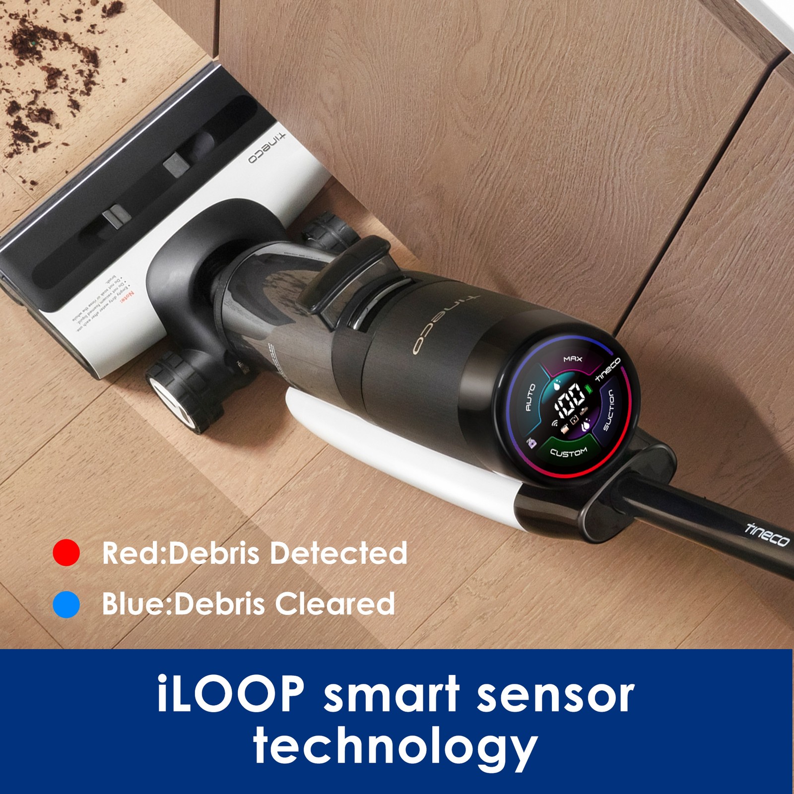 Tineco Floor ONE S7 PRO Smart Cordless Wet Dry Vacuum Cleaner and Mop