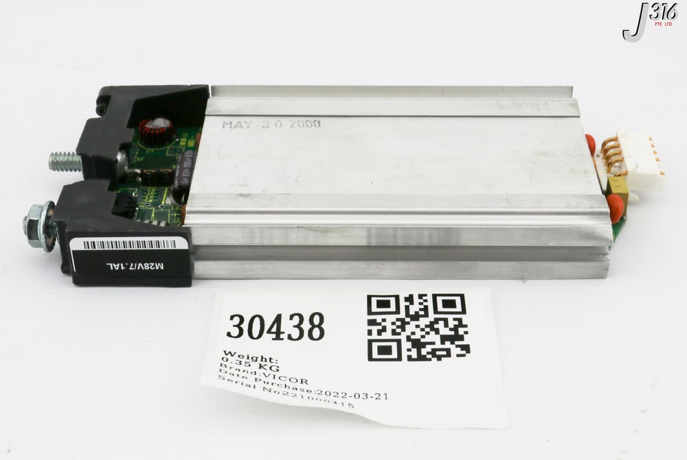 30438 VICOR POWER SUPPLY MODULE M28V/7.1AL