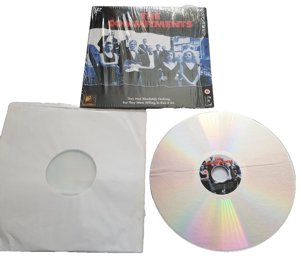 The Commitments Laser Disc 20th Century Fox 1991 Collectable