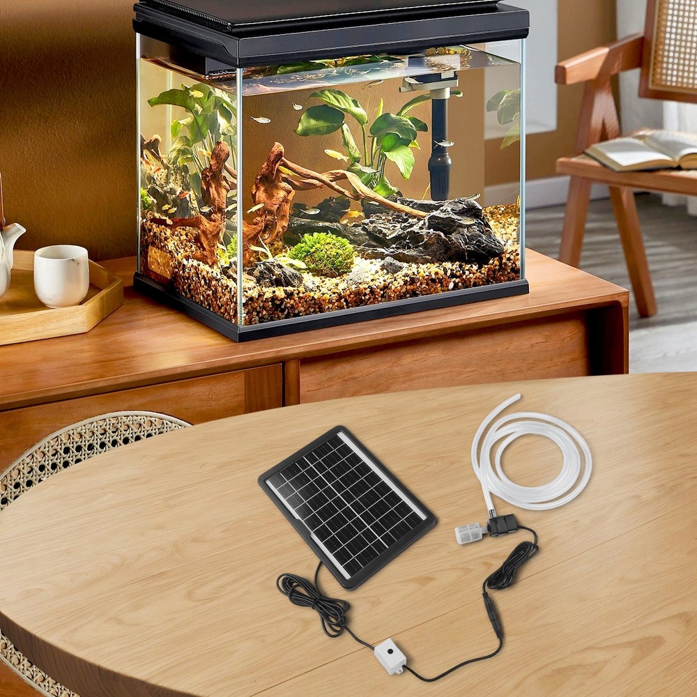 Energy Efficient Solar Panel Powered Submersible Pump for Aquatic Environments