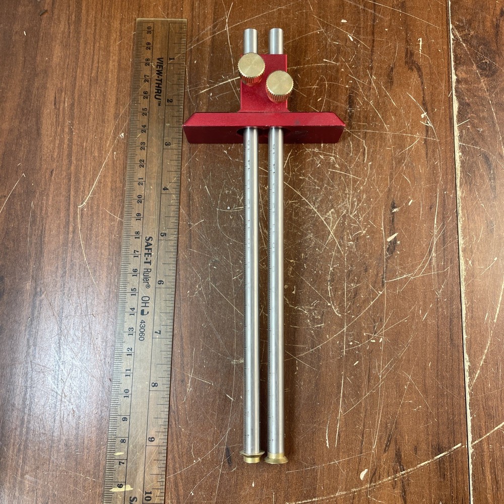 Carpentry Woodworking Dual Beam Marking Gauge