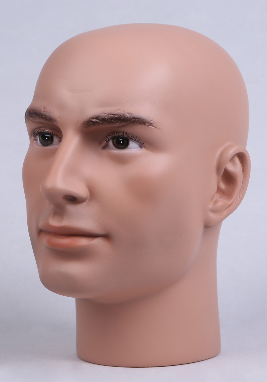 Mannequin Male Head Lifesize Realistic Hand Painted Model ZH-37 © NEW