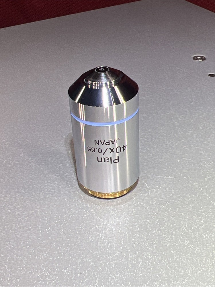 Olympus Plan 40x Objective 40/0.65 ∞/0.17 Japan Microscope Lens Infinity