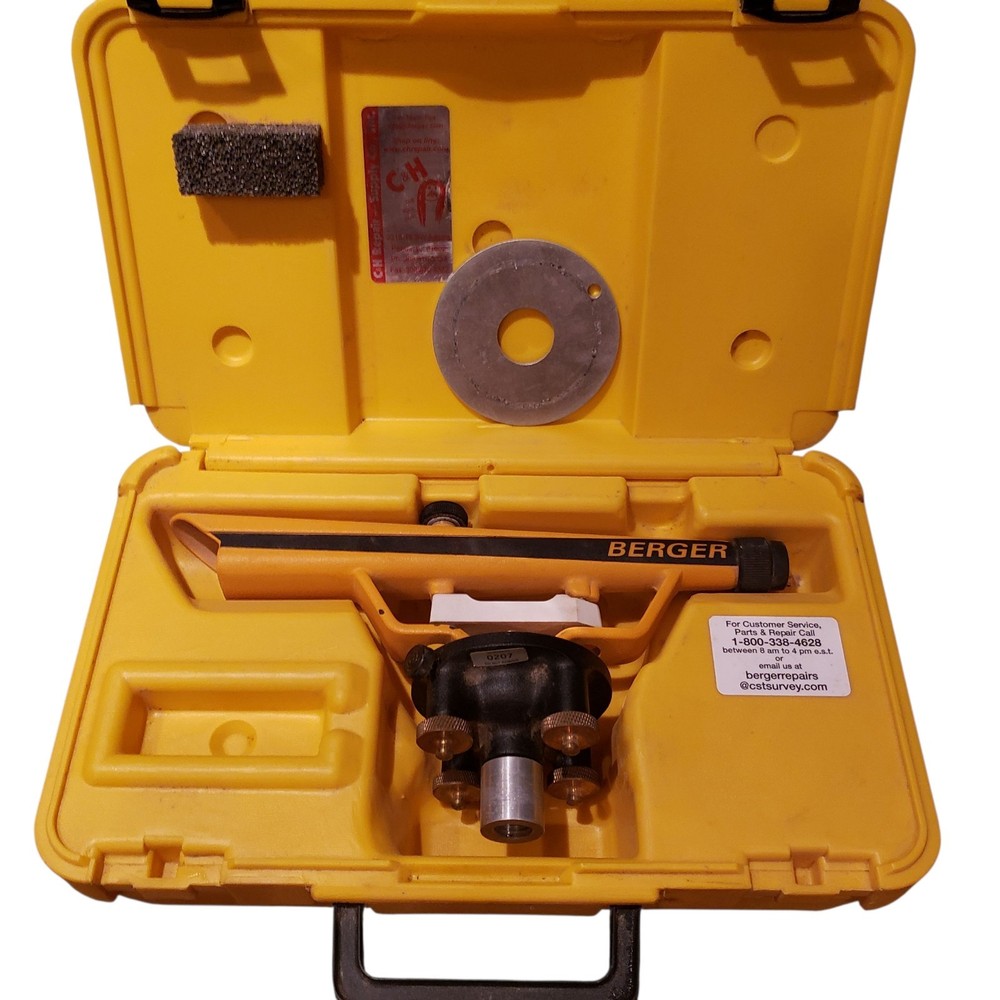 CST Berger Instruments Model 135 Surveying Transit Level with Hard Case