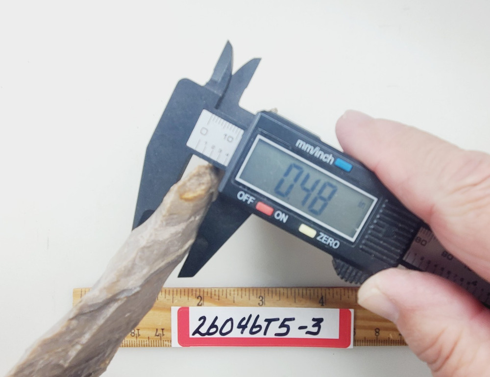 5" Stone Tomahawk Head - AX - Pow-Wow - Hand Knapped Agate