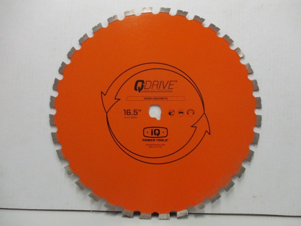 IQ Power Tools 16.5 In Q Drive Arrayed Hard Concrete Diamond Blade