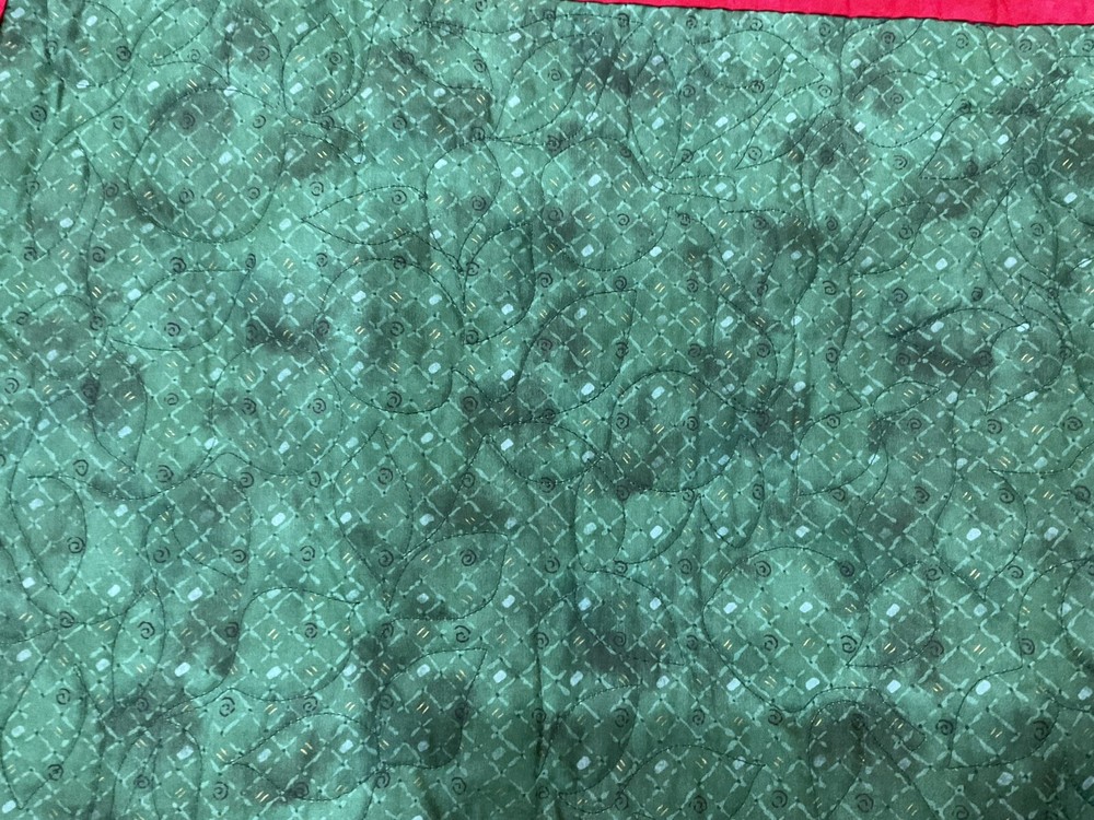 Wall quilt lap apples Pieced 38x38